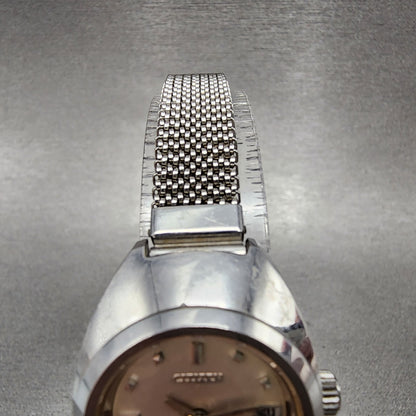 Citizen Cosmo Star Watch Women 24mm Silver Dial Silver Tone Date Manual Runs4