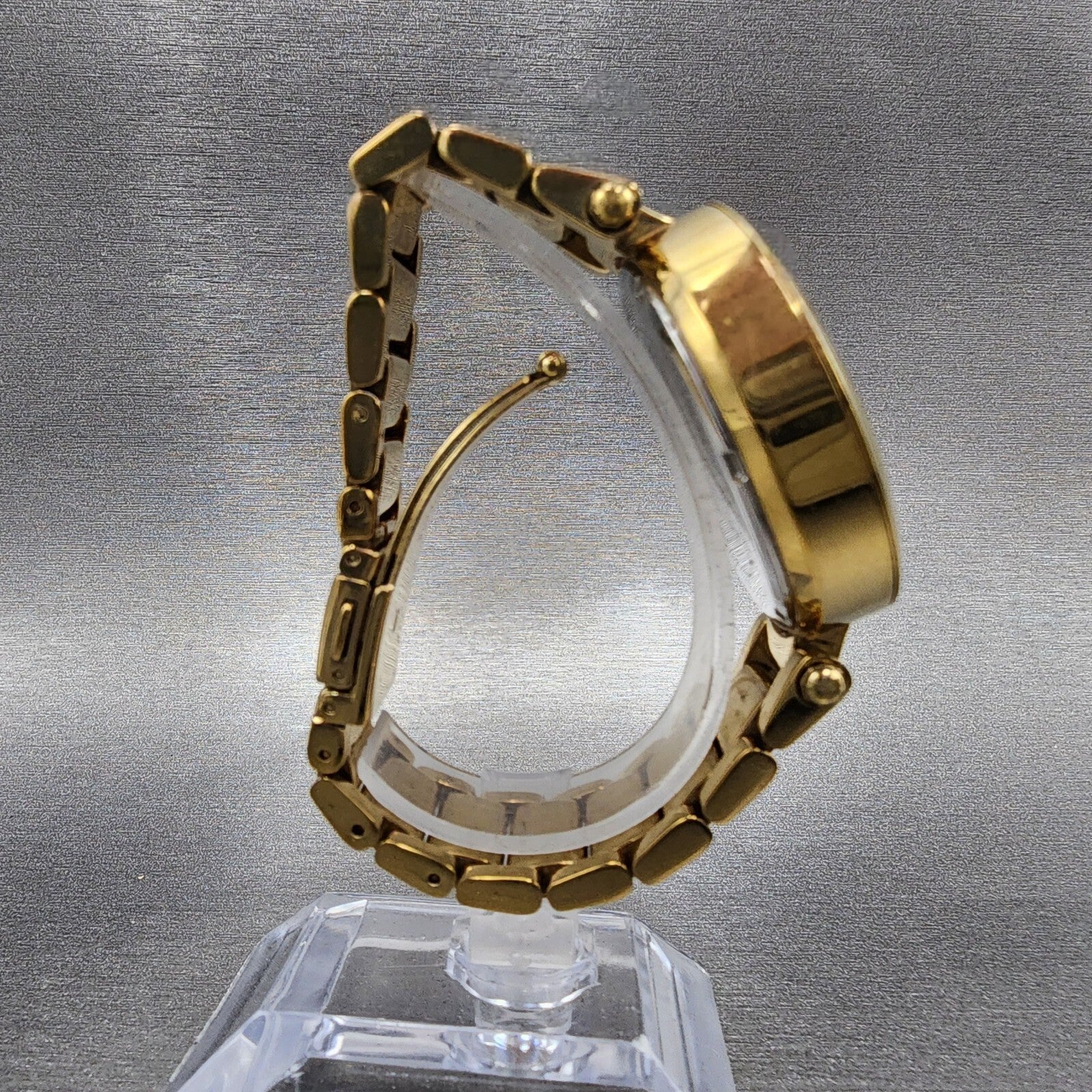 Michael Kors Parker Watch Women 39mm Champagne Dial Gold Tone Chronograph NewBat8