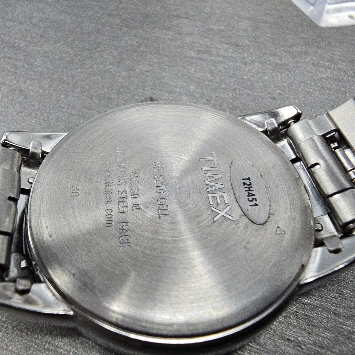 Timex Easy Reader Watch Men 35mm White Dial Silver Round T2H451 New Battery9