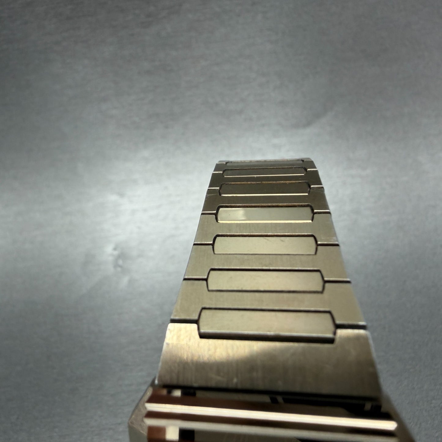 Citizen Exceed Watch Men 27mm Black Dial Gold Tone Rectangle 2730-272170 New Bat4