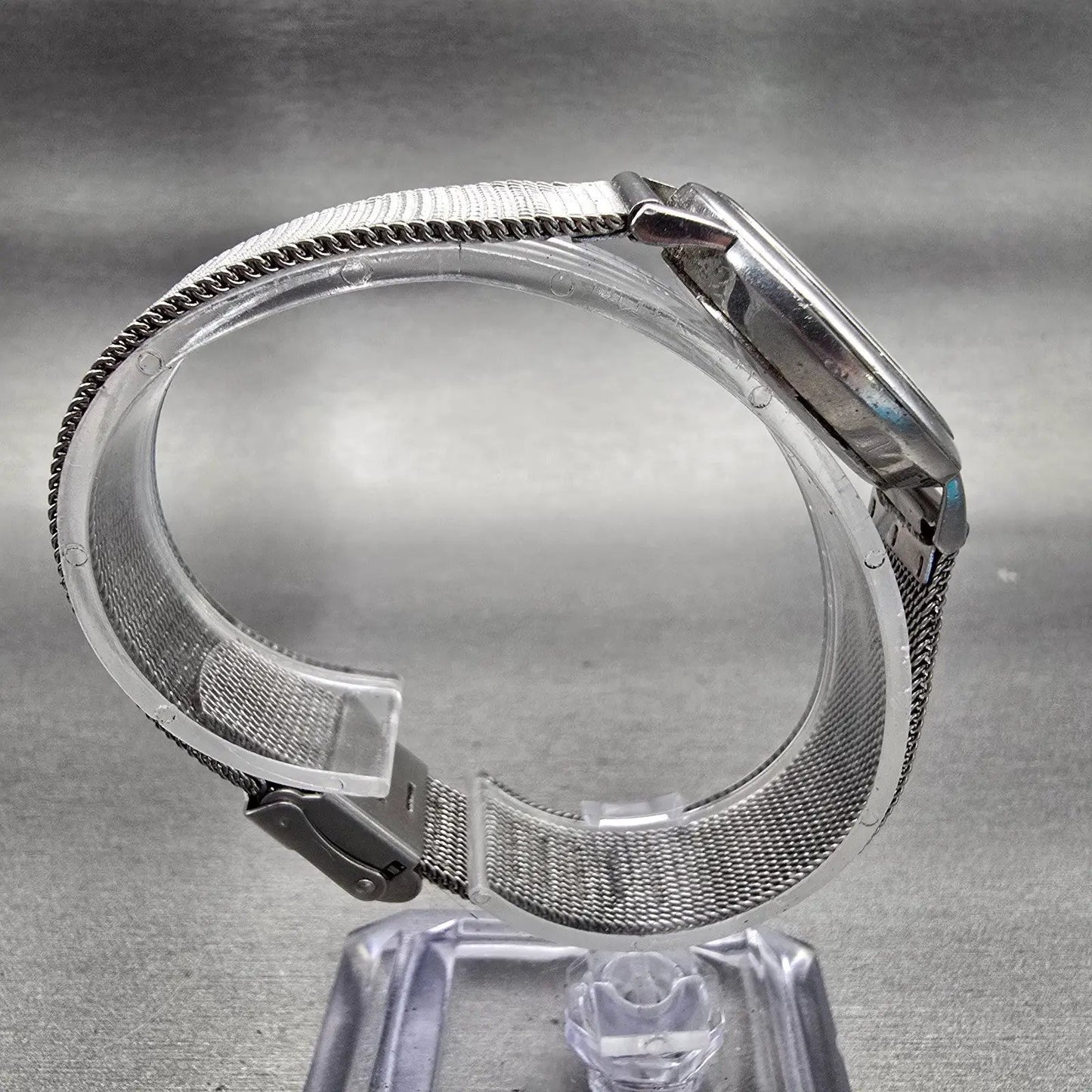 Skagen Denmark Watch Women 28mm Silver Dial Silver Tone Date 16SSS New Battery8