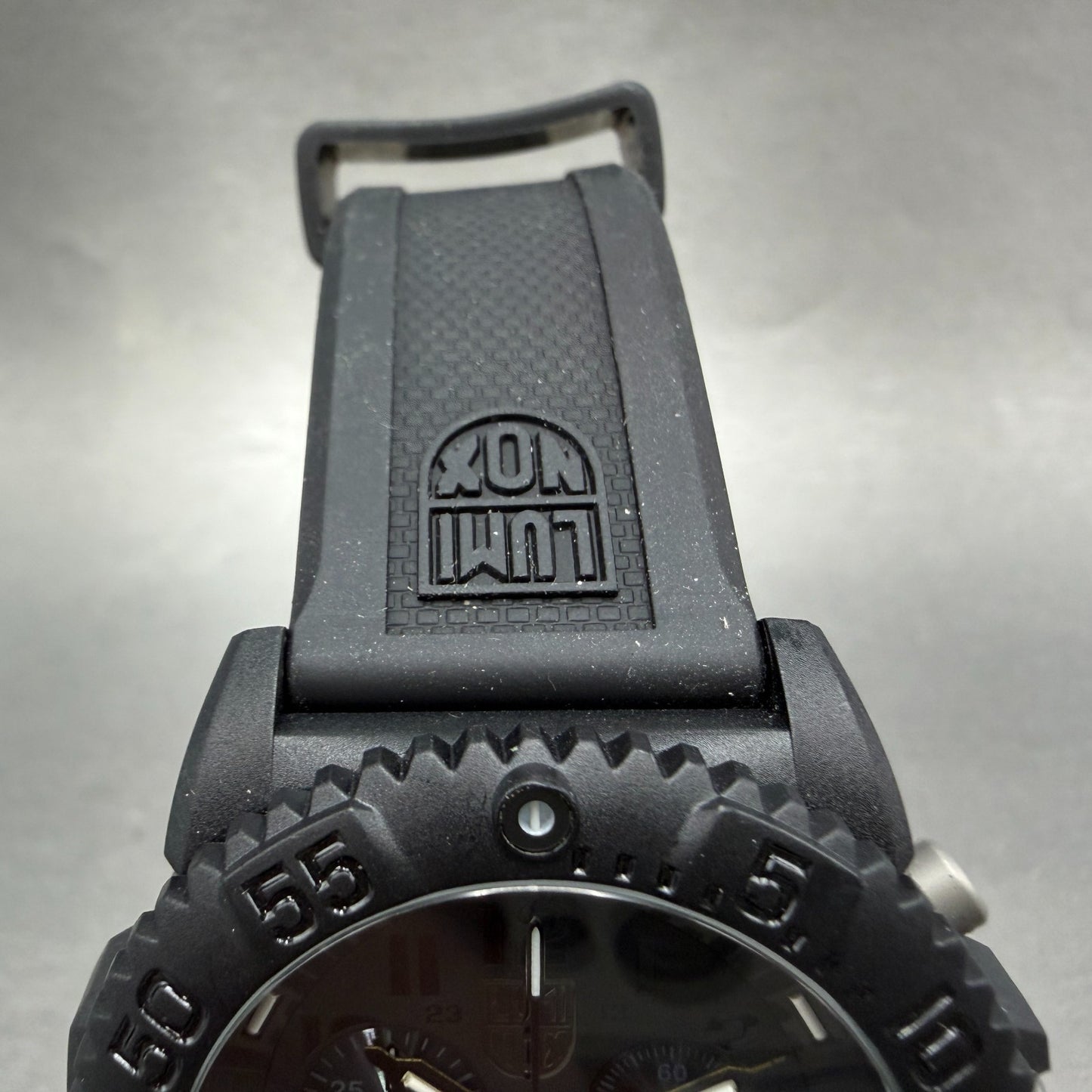 Luminox Navy Seal Colormark Chrono Watch Men 43mm Black Dial Black Tone New Batt4