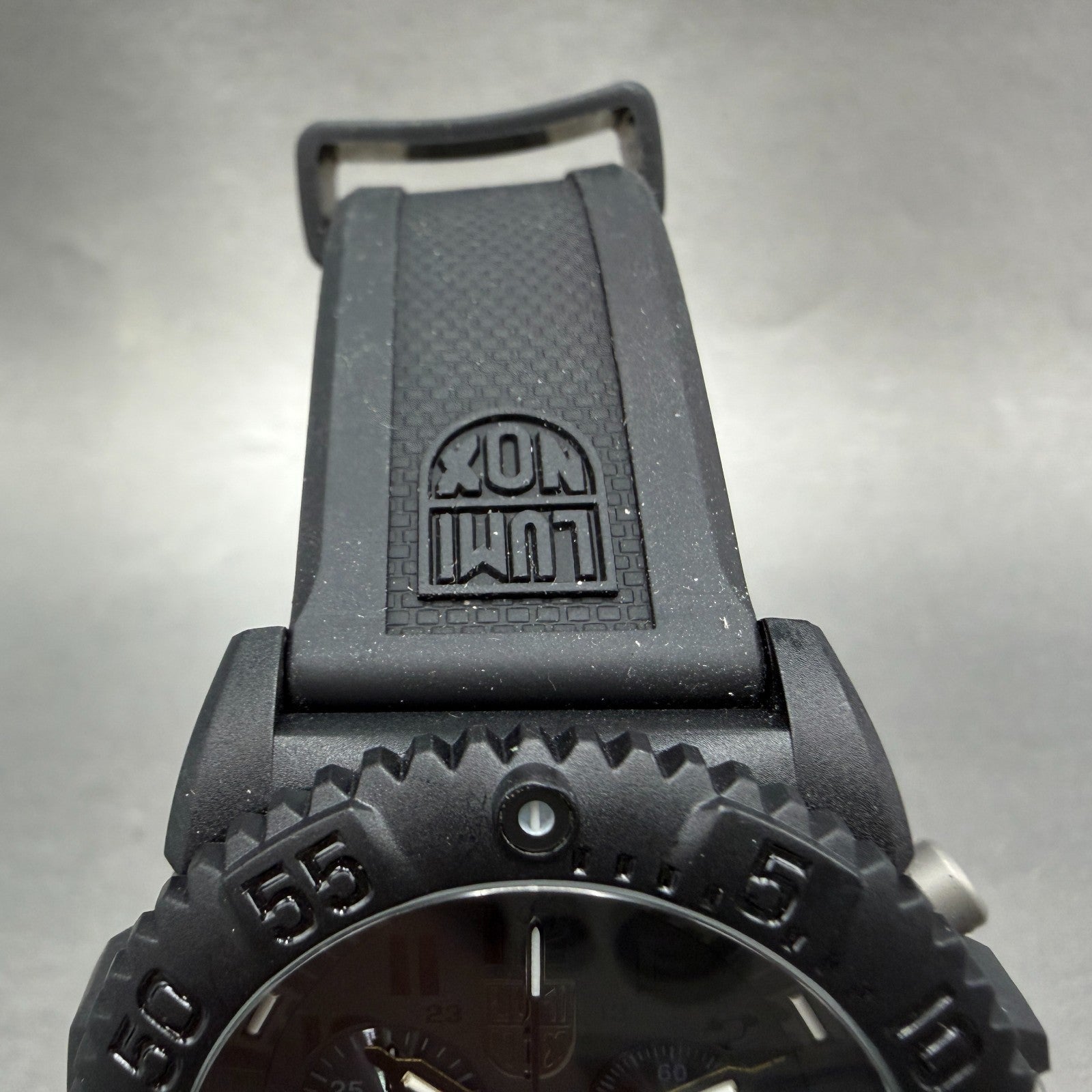 Luminox Navy Seal Colormark Chrono Watch Men 43mm Black Dial Black Tone New Batt4