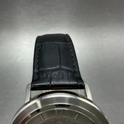 Bulova Frank Lloyd Watch Men 40mm Silver Dial Silver Tone Round 96A164 New Batt4