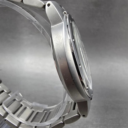 Victorinox Swiss Army Valiant Watch Men 40mm White Dial Silver Tone Date New Bat3