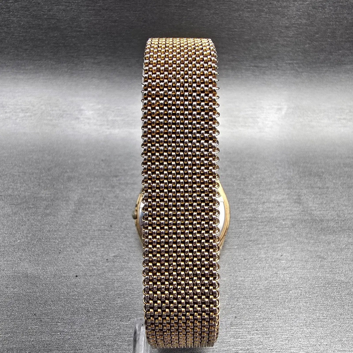 Seiko Type II Watch Men 35mm Silver Dial Gold Tone Daydate 8223-8090 New Batt JP7