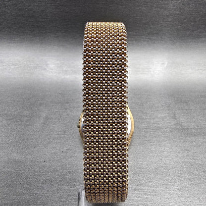 Seiko Type II Watch Men 35mm Silver Dial Gold Tone Daydate 8223-8090 New Batt JP7