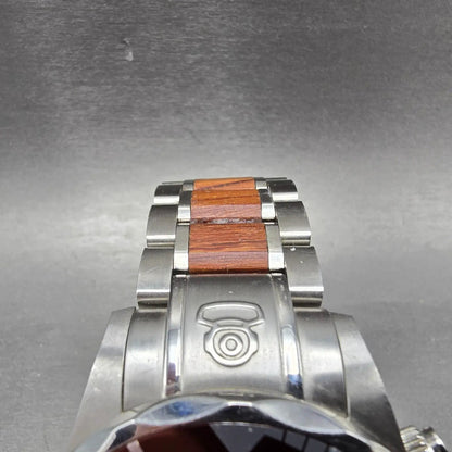 Invicta Pro Diver Chronograph Watch Men 47mm Brown Dial Steel Date 0164 New Batt4