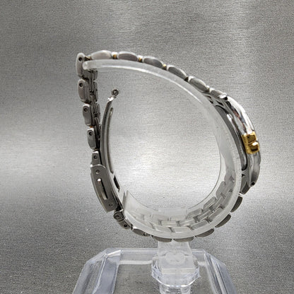 Seiko Exceline Watch Women 23mm Cream Dial Two Tone Round 2J31001A New Battery8