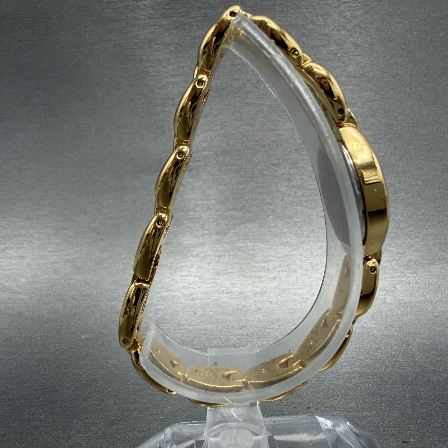 Seiko Pulsar Watch Women 16mm MOP Dial Gold Tone Oval V4005850 New Battery8
