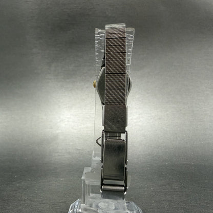 Citizen CQ Watch Women 17mm Silver Dial Silver Tone Round 3220-320247 New Batt7