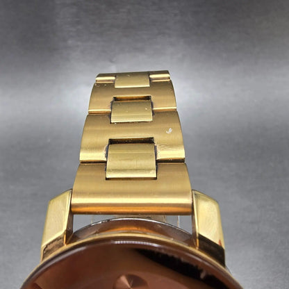 Movado Bold Watch Women 36mm Rose Dial Rose Gold Round 3600342 New Battery4