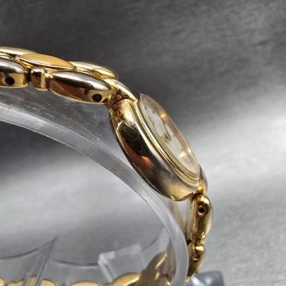 Citizen Elegance Watch Women 18mm MOP Dial Gold Tone Round 5421-F45197 New Batt3