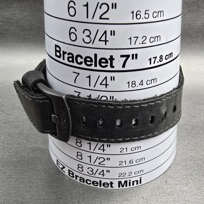 Nixon The Mod Watch Men 39mm Gray Dial Black Tone Round Leather Band New Battery9