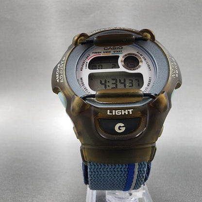 Casio BabyG BGX111 Watch Women 43mm Digital Clear Case Round New Battery5