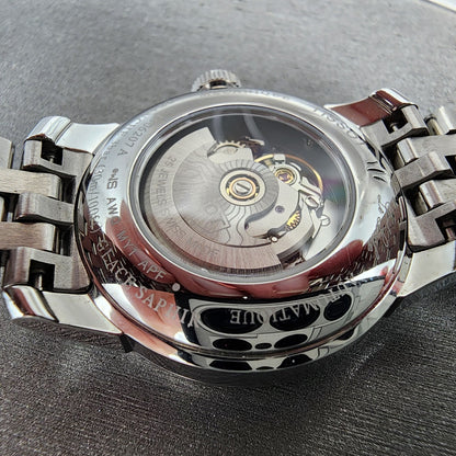 Tissot Le Locle Automatic Watch Women 29mm Silver Dial Diamond Accent Date Steel