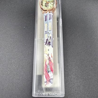 Swatch Once Upon a Time Boston 1993 Watch Set LP114 GG123 New Battery NOS16