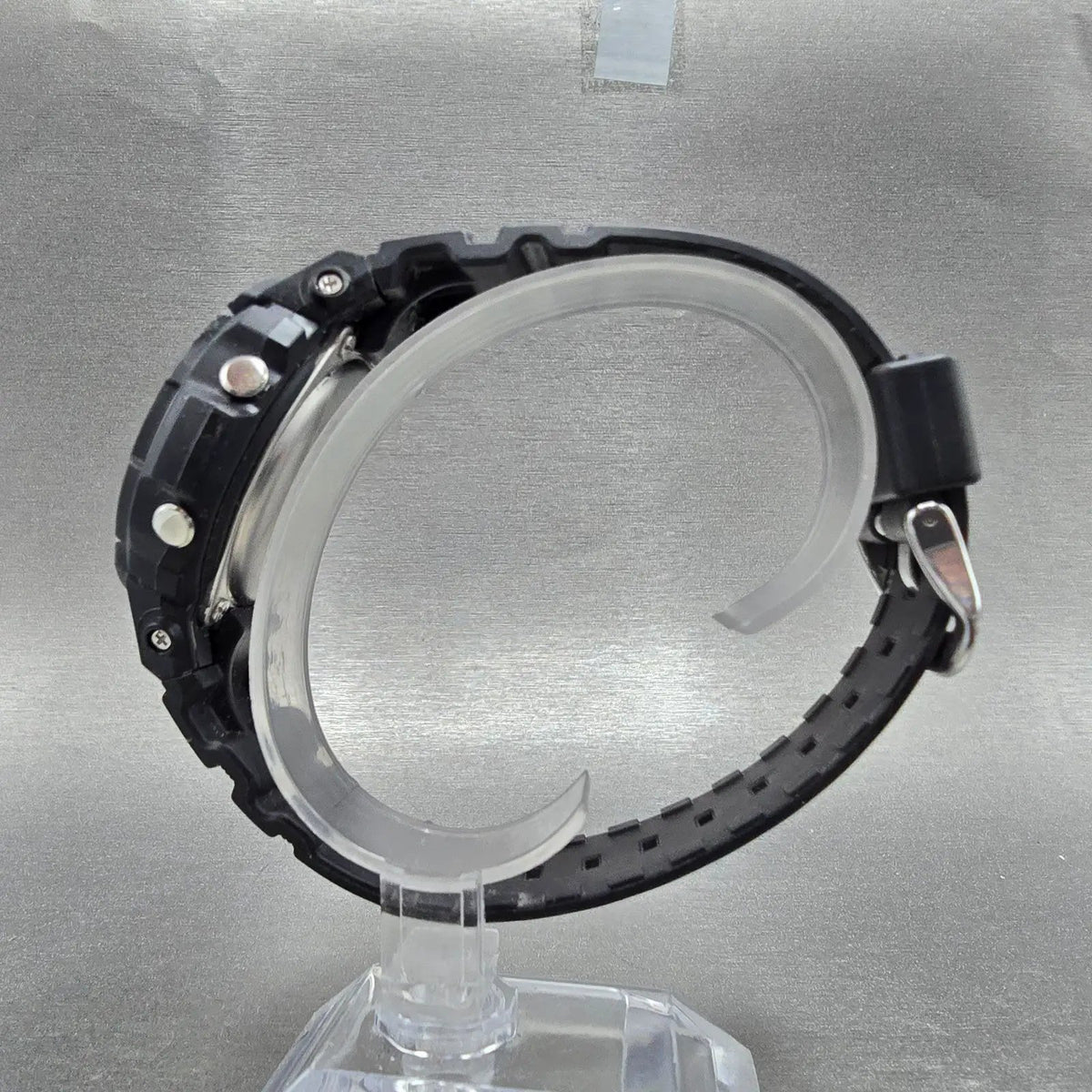 Casio G-Shock AWG-M100B Watch Men 46mm Black Alarm Chrono Solar Works JP6