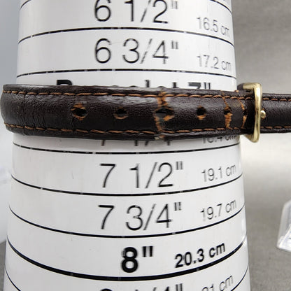 Casio LTP1095 Watch Women 23mm Gold Dial Gold Tone Round Leather New Battery10