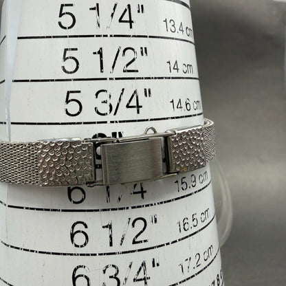Seiko Tank Watch Women 15mm Brown Dial Silver Tone Rectangle Manual 11-4849 Runs10