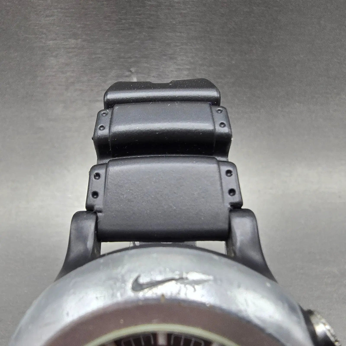 Nike Oregon Watch Men 45mm Black Dial Aluminum Date Round WA0021 New Battery5