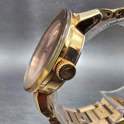 Movado Bold Watch Women 36mm Rose Dial Rose Gold Round 3600342 New Battery2