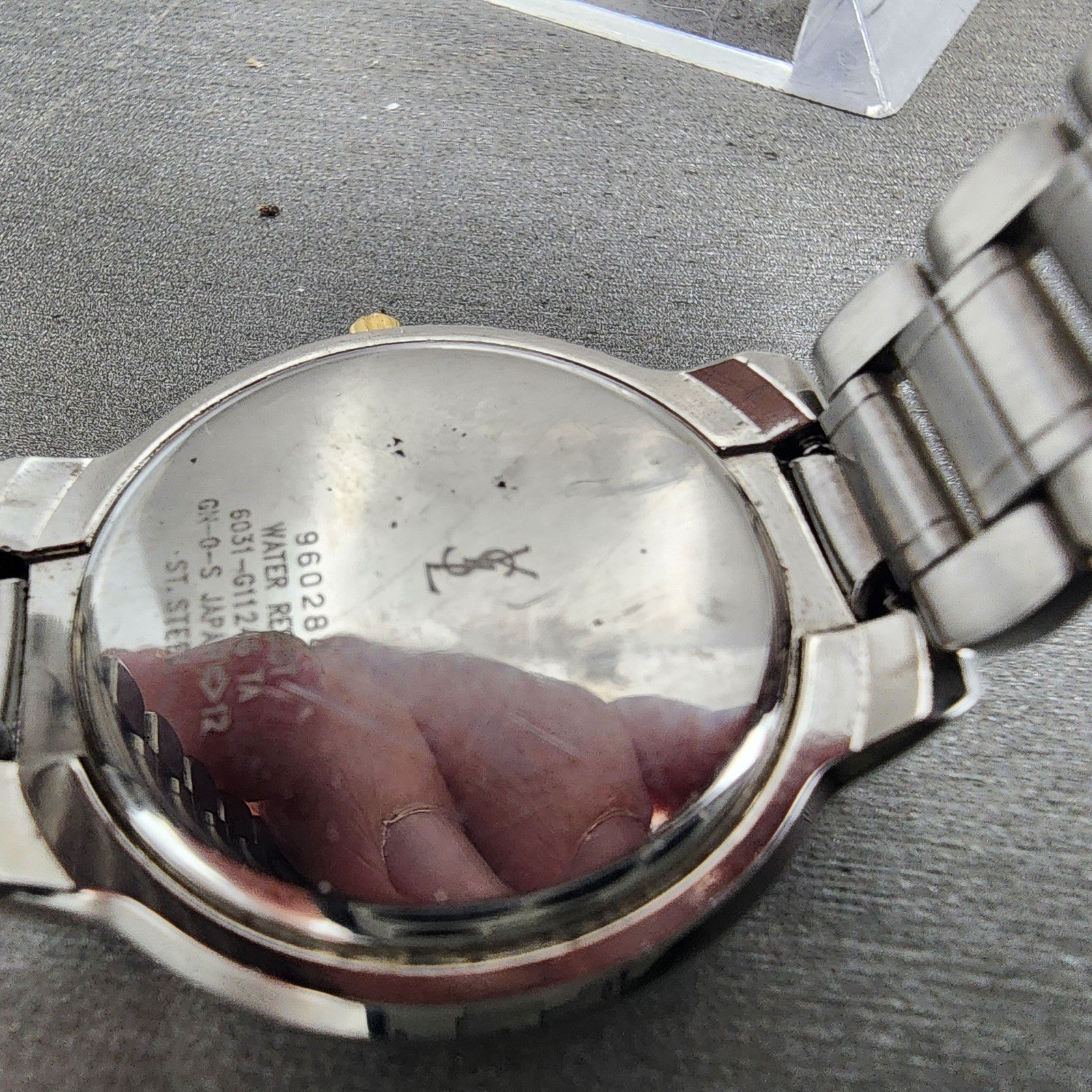 Yves Saint Laurent Watch Women 32mm Champagne Dial Two Tone 6031G11246 PARTS10