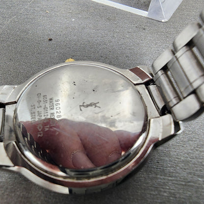 Yves Saint Laurent Watch Women 32mm Champagne Dial Two Tone 6031G11246 PARTS10