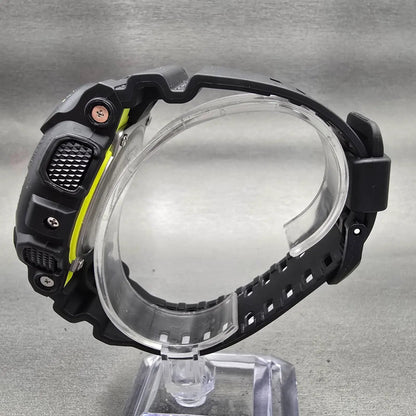 Casio G-Shock GA-140DC Watch Men 51mm Yellow Dial Black Chrono Alarm New Battery6