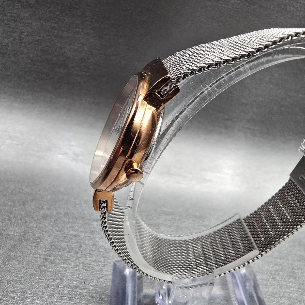 Skagen Ancher Watch Women 26mm White Dial Rose Gold Round SKW7203 New Battery2