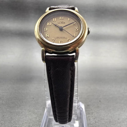 Citizen Club La Mer Watch Women 23mm Gold Dial Gold Tone 2931-295544 New Battery5