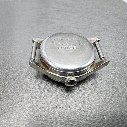 Seiko Seikomatic Lady Watch Women 22mm Silver Dial Steel Date Round Runs9