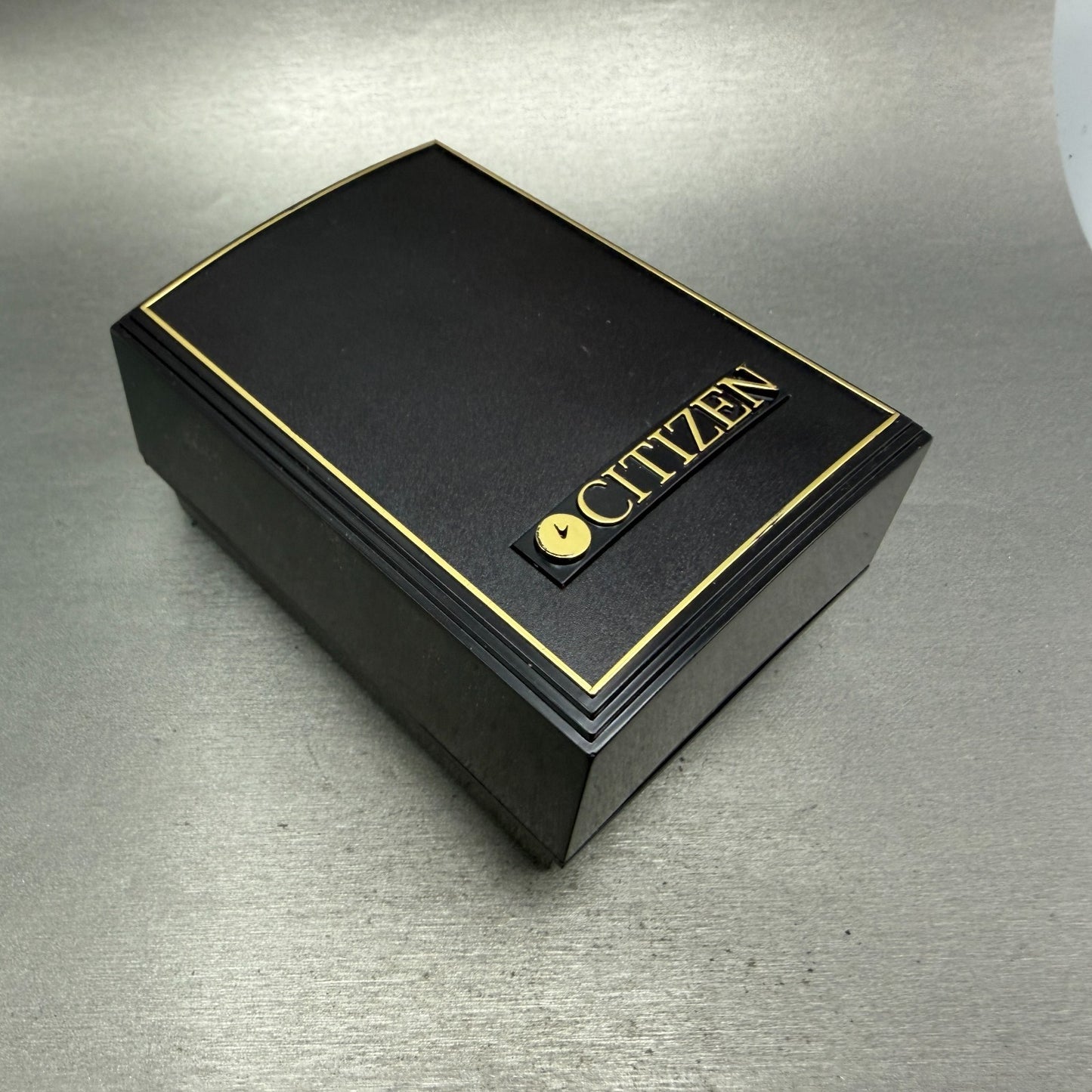 Citizen Watch Men Black Dial Two Tone Daydate 5500-S24361 New Battery14