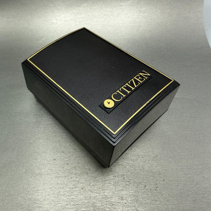 Citizen Watch Men Black Dial Two Tone Daydate 5500-S24361 New Battery14