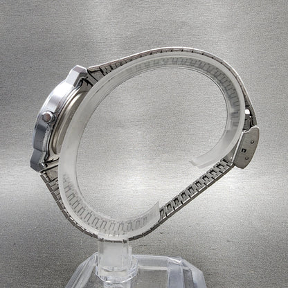 Casio MQ331 Watch Men 32mm Silver Dial Silver Tone Round New Battery Vintage6