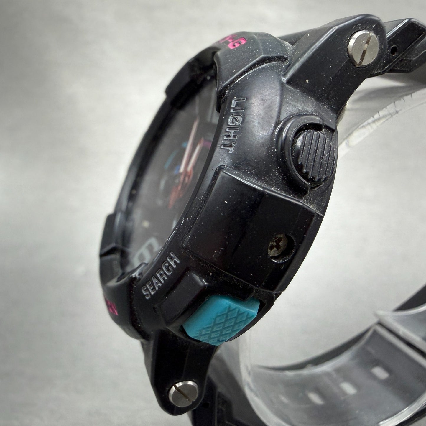 Casio Baby-G Watch Women 44mm Black BGA-180 Ana Digi Tide Graph New Battery2