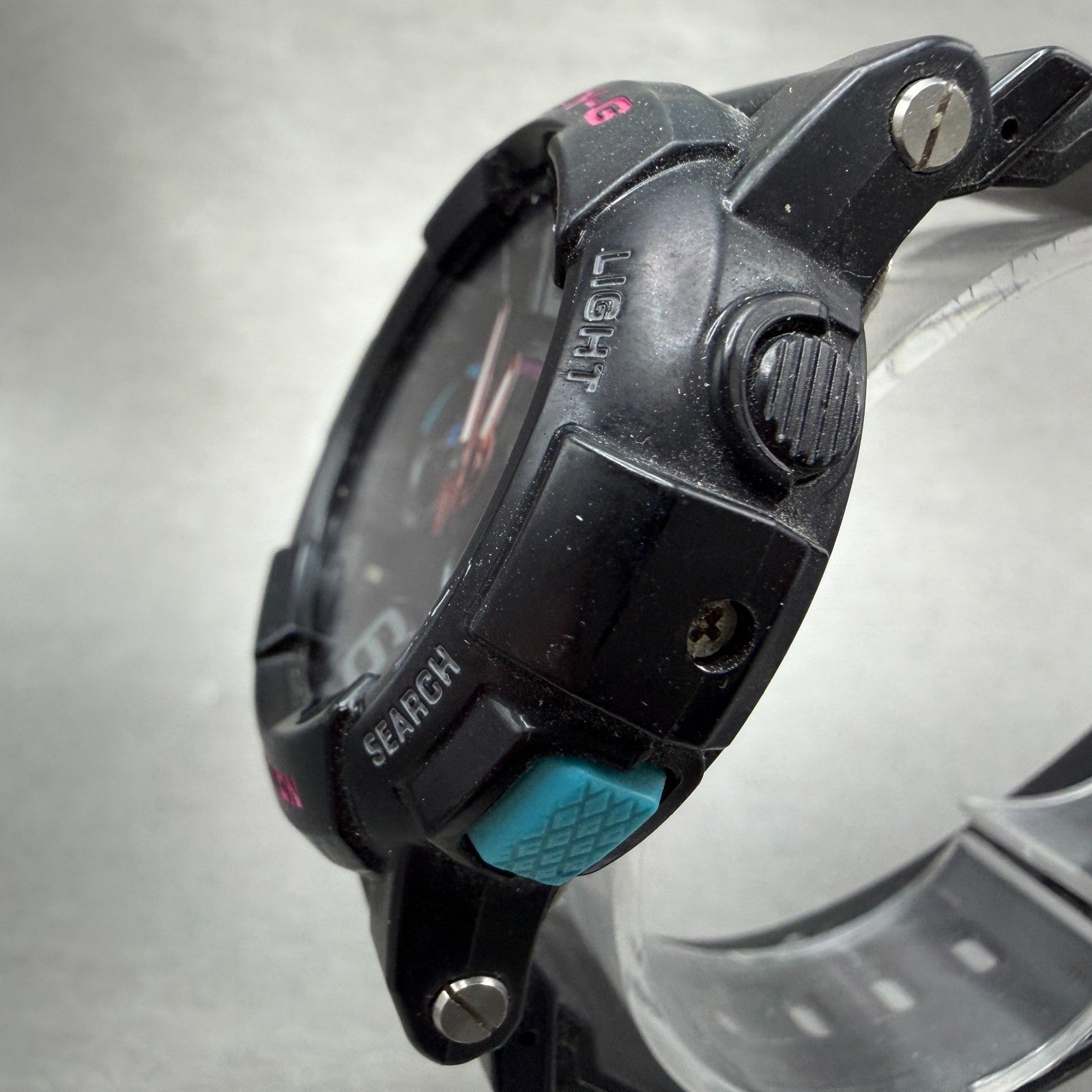 Casio Baby-G Watch Women 44mm Black BGA-180 Ana Digi Tide Graph New Battery2