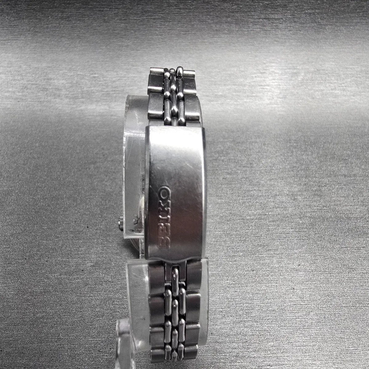 Seiko Automatic Watch Women 23mm Silver Dial Silver Hi-Beat Date 2205-0599 Works7