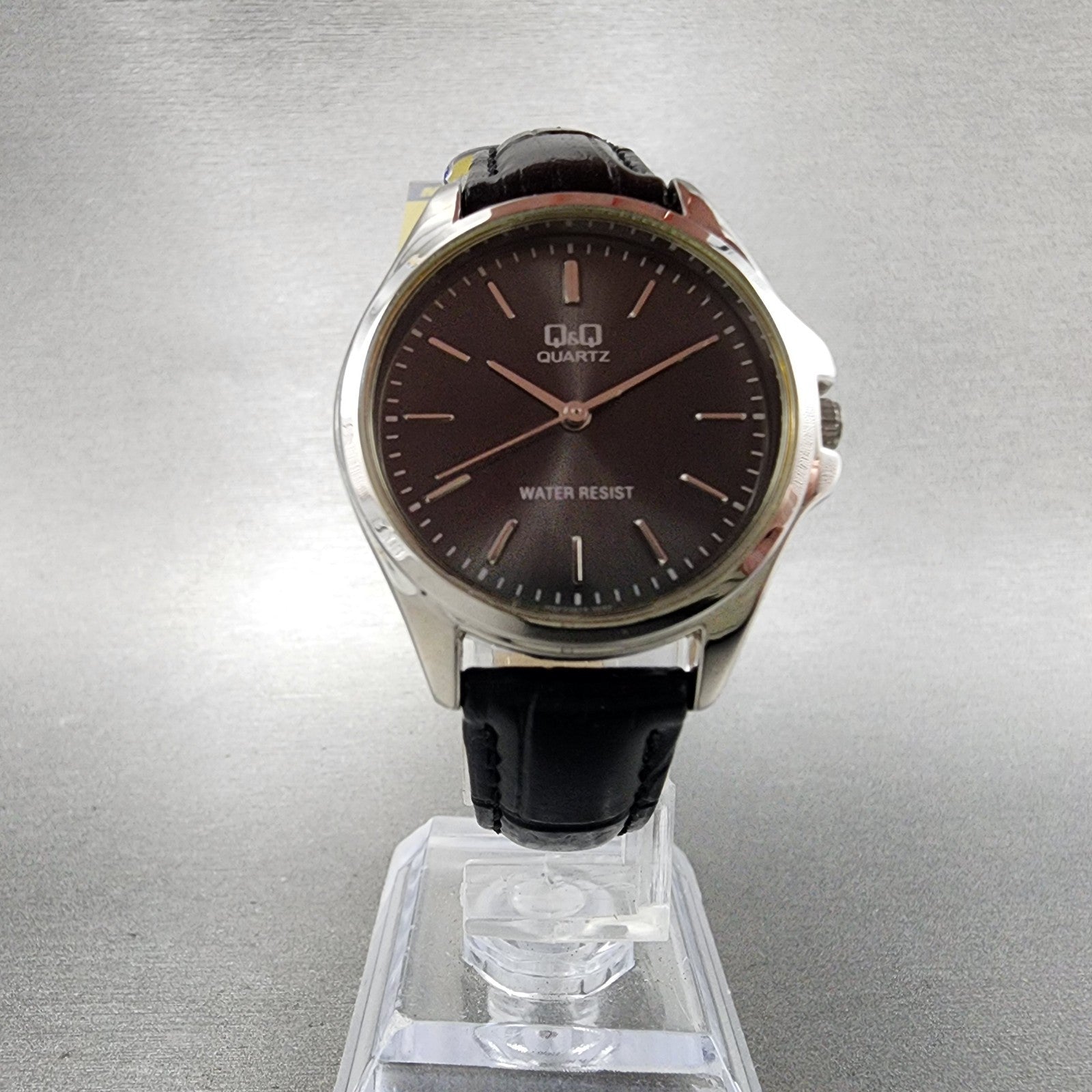 Citizen Q&Q Watch Women 30mm Gray Dial Silver Tone Round New Battery5