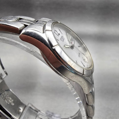 Citizen Watch Women 25mm Silver Dial Silver Tone Daydate 1002-S047439 New Batt3