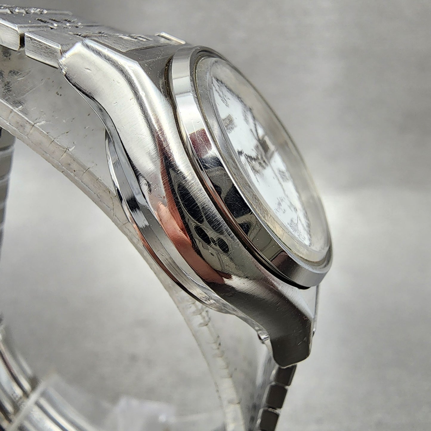 Seiko Automatic Watch Women 27mm White Dial Silver Tone Daydate 24060060 PARTS4