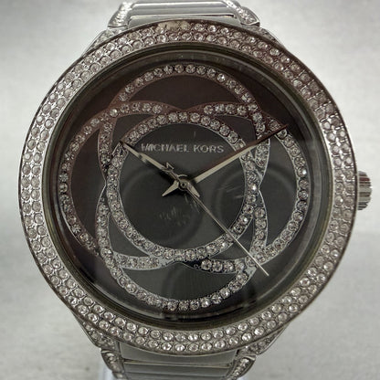 Michael Kors Kerry Watch Women 32mm MOP Dial Steel MK-3480 New Battery1