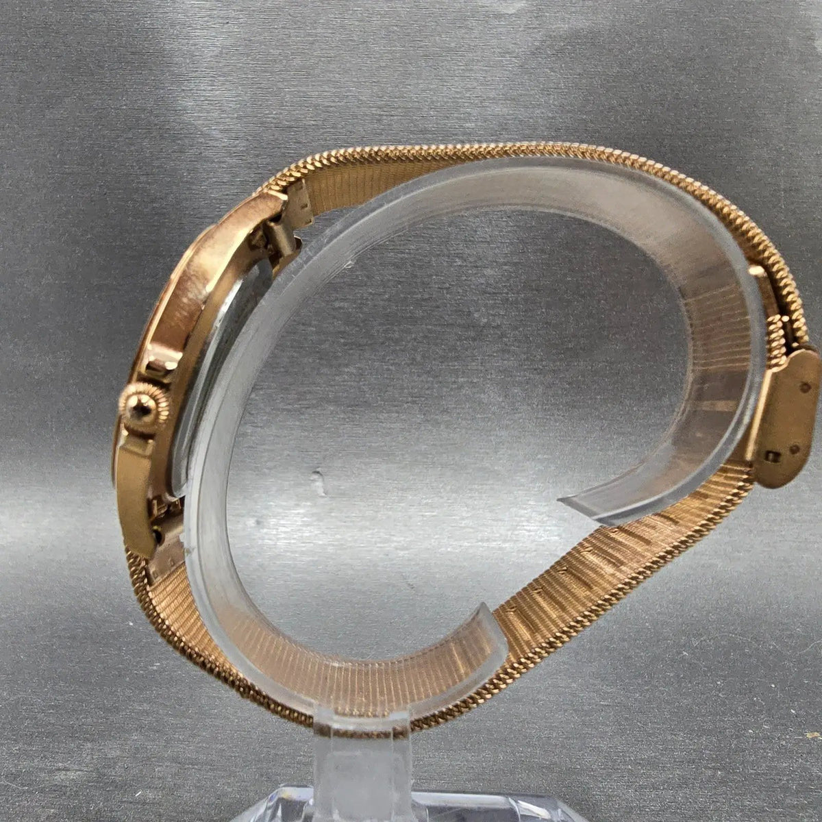 Lucien Piccard Balmhorn Watch Women 37mm MOP Dial Rose Gold Gem set Round Newbat6