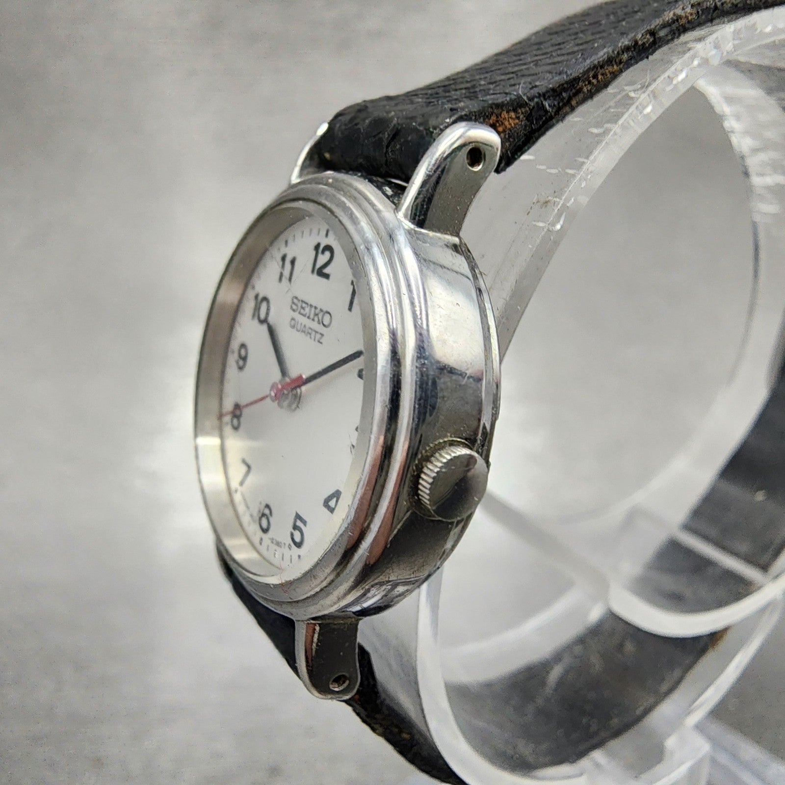Seiko Watch Women 23mm Silver Dial Silver Tone 34210059 New Battery2