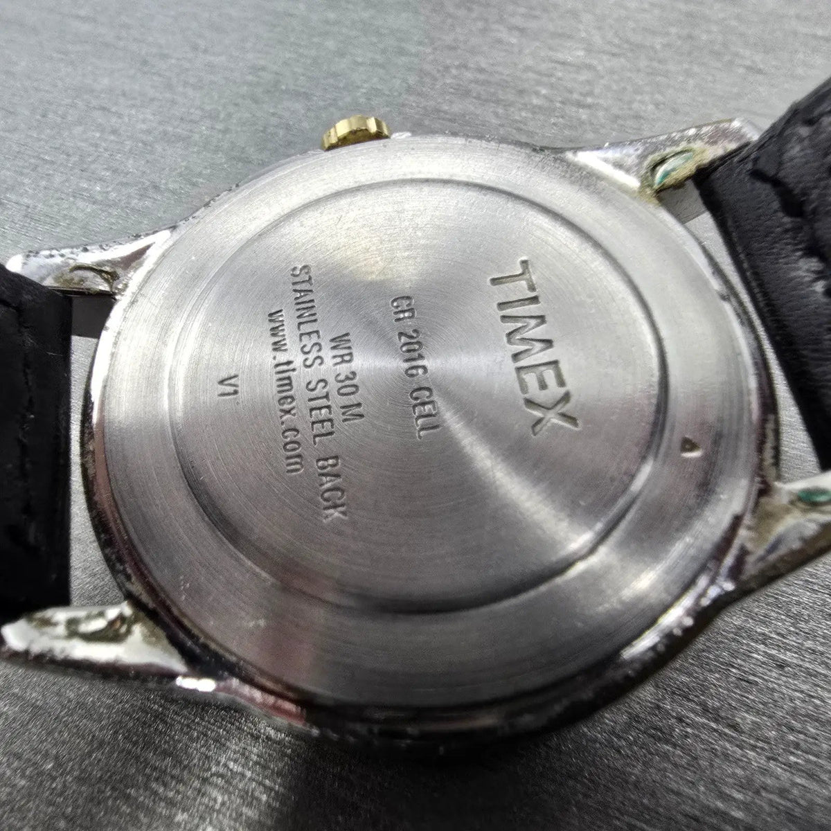 Timex Easy Reader Watch Men 36mm White Dial Two Tone Daydate Round New Battery 69