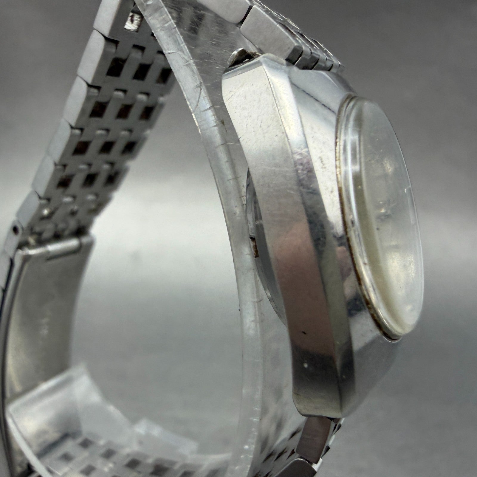 Seiko Matic Lady Special Watch Women 25mm Silver Dial Steel Date 2565-0010 PARTS4
