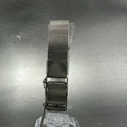 Seiko Watch Women 16mm Brown Dial Silver Tone Rectangle Manual Wind 11-3840 Runs7