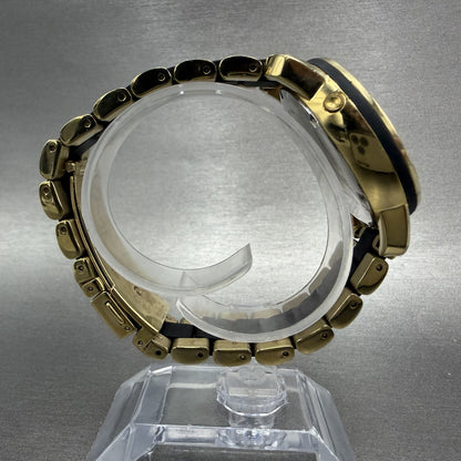 Coach Legacy Sport Watch Women 36mm Champagne Dial Gold Tone Round New Battery8