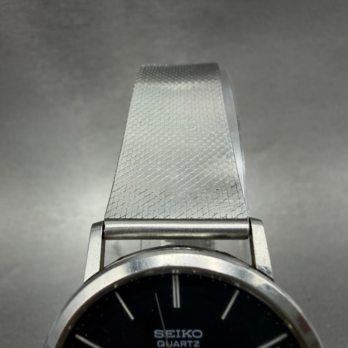 Seiko Watch Men 34mm Blue Dial Silver Tone Round 4120-9010 New Battery Vintage4