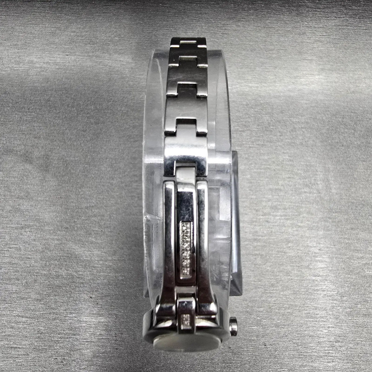 Seiko Watch Women 17mm Black Dial Silver Tone Oval 1N00-0KG0 New Battery4